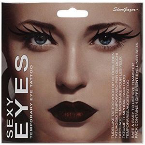 Stargazer Products Sexy tijdelijke oogtattoo, eyeliner, 1 stuk
