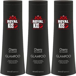 KIS ROYAL - GlamWash - Cherry - 3x 250ml
