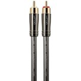 QED Performance Audio 40i Stereo 2 Phono TO 2 Phono Jack-kabel met QED Solid Complementary Conductor™-technologie en Anamate™ RCA-stekkers (1 m)