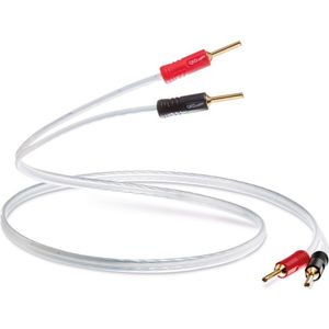 QED Performance XT25 kabel voor diffusers 2 m X-Tube-technologie met bananen