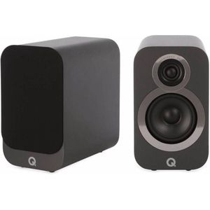 Q Acoustics 3010i - Compacte Boekenplank Luidsprekers - Grijs (per paar)