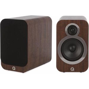 Q Acoustics 3020i - Boekenplank Luidspreker - Walnoot (per paar)