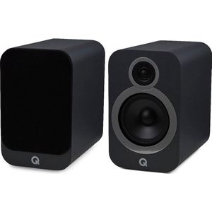 Q Acoustics 3030i HiFi Boekenplank Luidspreker Grijs (per paar)