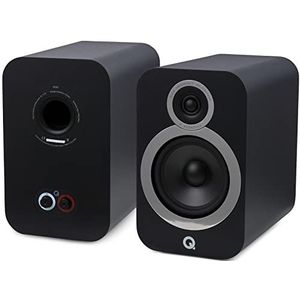 Q Acoustics - 3030i - Boekenplank Luidspreker - Mat Zwart - Per Paar