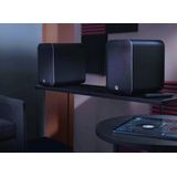 Q Acoustics - M20 - Actieve Speakers - Zwart - Bluetooth - Stereoluidsprekers