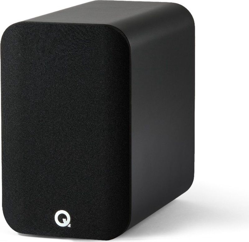 Q Acoustics - 5020 - Boekenplank Speaker - Zwart - Per Paar