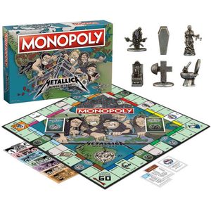 Winning Moves Monopoly Metallica (Engels)