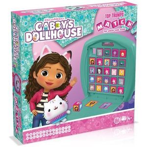 Winning Moves - Match Gabby et het magische huis – gezelschapsspel – reisspel – Franse versie