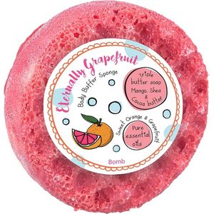 Bomb Cosmetics - Eternally Grapefruit - Body Buffer - Shower Sponge - 190gr