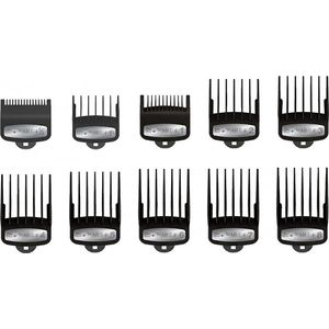 Wahl - Opzetkamset Premium - 10 Stuks - Zwart - Kunststof