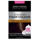John Frieda - Precision Foam Colour - Haarkleuring - Koel Amandelbruin - 32 ml