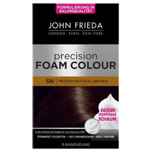 JOHN FRIEDA Precision Foam Colour Permanente kleuring 5N Medium Bruin Bruin 1 st.