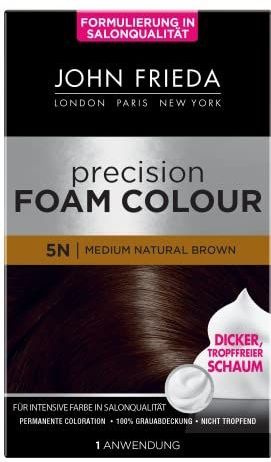 John Frieda - Precision Foam Colour - Haarkleuring - Koel Amandelbruin - 32 ml