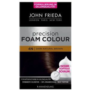 John Frieda - Precision Foam Colour - Haarkleuring - Koel Amandelbruin - 32 ml