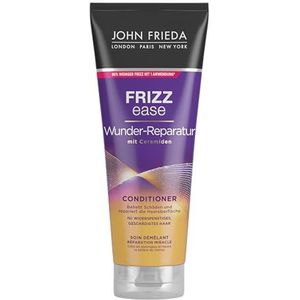 John Frieda Frizz Ease Wunder-Reparatie Conditioner - Inhoud: 250ml - Haarspoeling voor weerbarstig beschadigd haar
