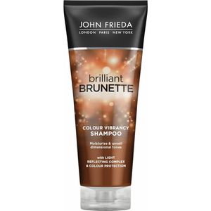 John Frieda Brilliant Brunette Colour Protecting Moisturizing Shampoo 250 ml