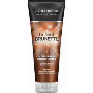 Conditioner voor Droog Haar John Frieda Brilliant Brunette 250 ml