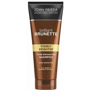 John Frieda Brilliant Brunette Visibly Bright Shampoo 250ml