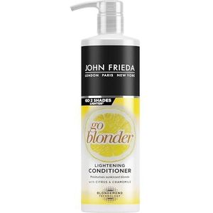 John Frieda Sheer Blonde Go Blonder Lightening Conditioner voor blond haar - 500 Milliliter - Licht Blonde Haren Geleidelijk Op