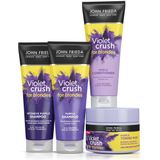 John Frieda Violet Crush Intense Purple Shampoo voor Blond Haar - 250 Milliliter - Neutraliseert Ongewenste Gele Tonen