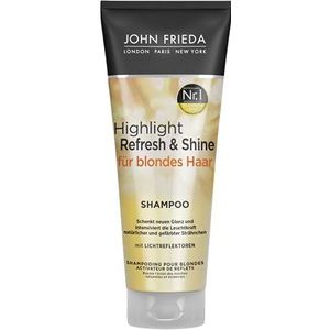 John Frieda De highlights en glansshampoo van 250 ml zorgen voor een intense glans en glans voor blond haar en highlights