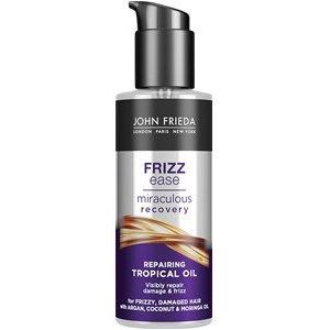 John Frieda Frizz Ease Haarolie - Wunder Repair Serie - Inhoud: 100 ml - Anti-kroes effect - Haartype: weerbarstig, frizzy, beschadigd, beschadigd