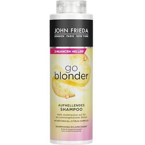 John Frieda Go Blonder Shampoo - Voordeel: 500 ml - Bleekmiddel - Haartype: Blond, Blond - Cabinet Size