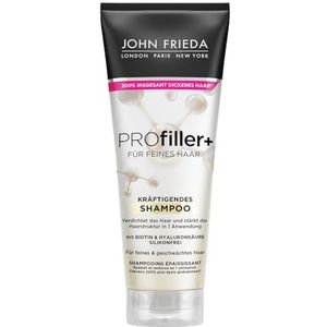 John Frieda - Profiller+ - Versterkende Shampoo - 250 ml - Biotine en Hyaluronzuur