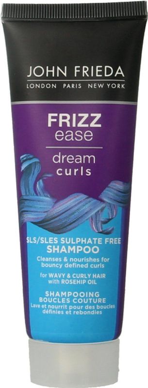 John Frieda - Dream Curls - Shampoo - Mini - Rosébottelolie - Vegan