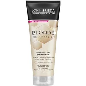 John Frieda - Blonde+ Repair System - Shampoo - Voor Beschadigd Blond Haar