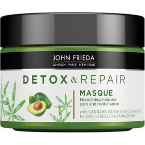 4x John Frieda Detox & Repair Haarmasker 250 ml
