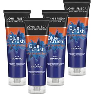 x4 John Frieda Blue Crush Shampoo 250 ml