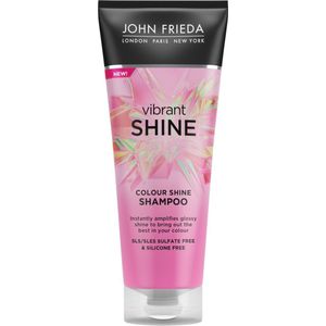 4x John Frieda Vibrant Shine Colour Shampoo 250 ml