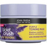 4x John Frieda Violet Crush Purple Toning Haarmasker 250 ml