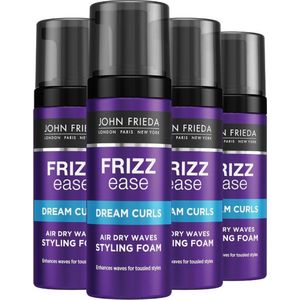 4x John Frieda Frizz Ease Dream Curls Air Dry Waves 150 ml