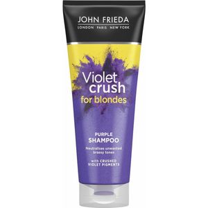 4x John Frieda Violet Crush Shampoo Purple 250 ml