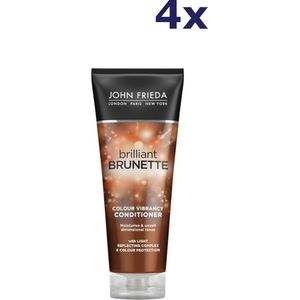 4x John Frieda Colour Protecting Vibrancy Conditioner 250 ml