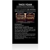 3x John Frieda Precision Foam Colour Haarkleuring 4N Dark Natural Brown