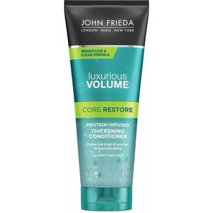 4x John Frieda Luxurious Volume Core Restore Conditioner 250 ml
