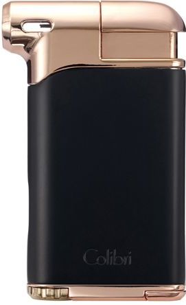 Colibri pijpaansteker PIPE PACIFIC zwart rosé
