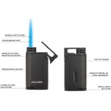 Colibri - Aansteker - Verstelbare Vlam - Luxe Geschenkdoos - Grote Gastank