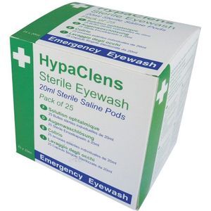 Oogspoel Ampullen - 25 x 20 ml - Oogdouches