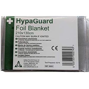 Safety First Aid Group Group HypaGuard Foliedeken, 210 x 130 cm