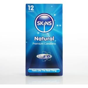 Skins Natuurlijke condooms - 12 stuks