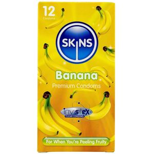 Skins - Banana - Condooms - 4 Stuks
