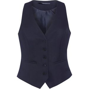 Brook Taverner - Luna - Damesgilet - Verstelbare Satijnen Rug - 100% Superfijn Polyester