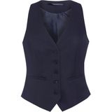 Brook Taverner - Luna - Damesgilet - Verstelbare Satijnen Rug - 100% Superfijn Polyester