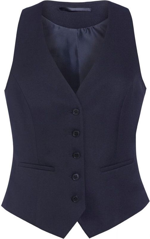 Brook Taverner - Luna - Damesgilet - Verstelbare Satijnen Rug - 100% Superfijn Polyester