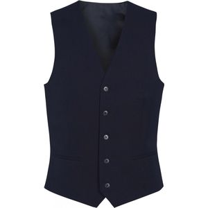 Gilet Heren XS Brook Taverner Mouwloos Navy 100% Polyester