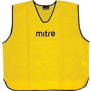 Mitre Soccer Core Chasuble trainingsapparaat, geel, 25 stuks